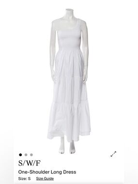 S/W/F One-Shoulder Long Dress